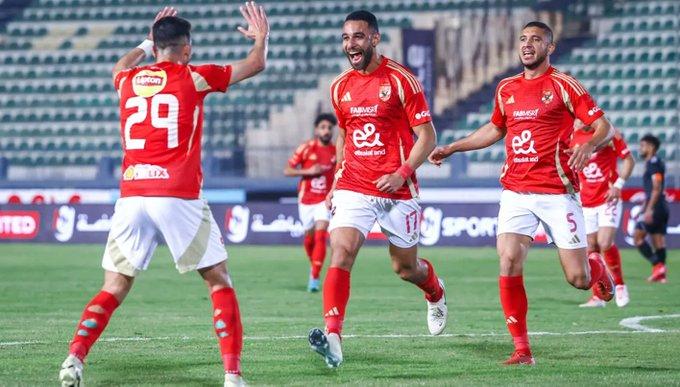 فوز صعب للأهلي يقربه من بيراميدز في الدوري المصري