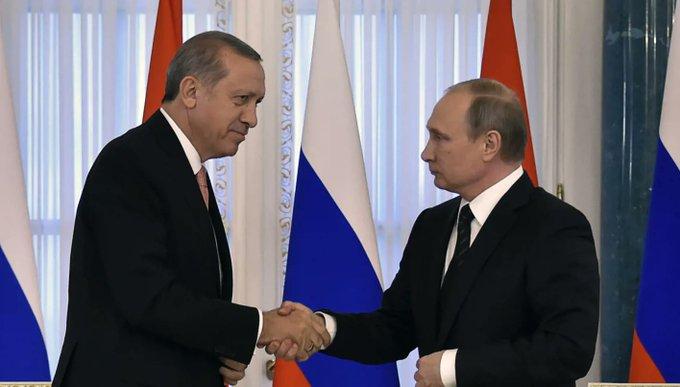 بوتين وإردوغان تحدثا بشأن المحادثات الروسية الأوكرانية