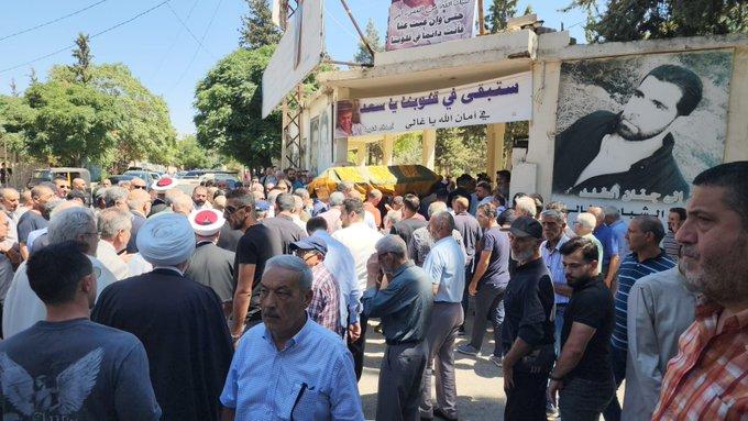 في مأتم مهيب... بعلبك شيّعت "حارس الجمهورية" حسن الرفاعي