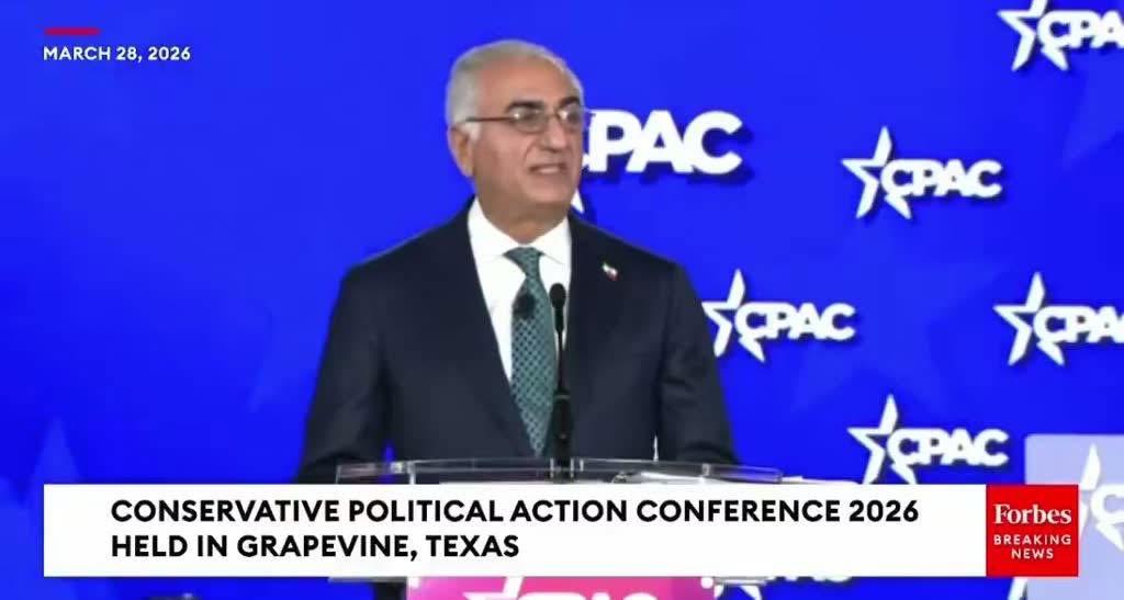 من المنفى إلى منصة CPAC.. رضا بهلوي يعلن: حان وقت استعادة عظمة إيران
