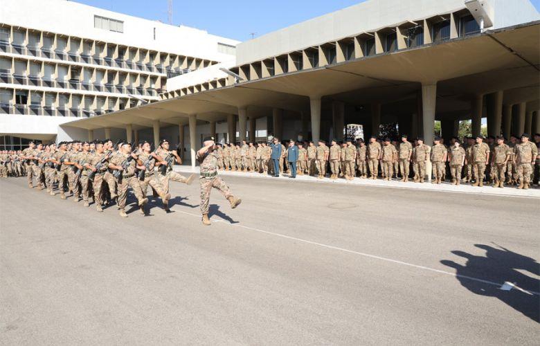 تلاوة أمر اليوم بمناسبة الذكرى الحادية والثمانين لعيد الجيش