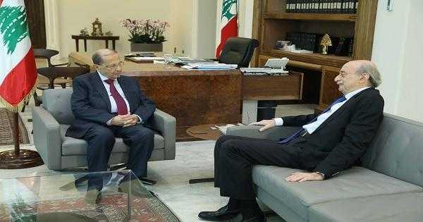 لقاء بين عون وجنبلاط في بعبدا.. رئيس الاشتراكي: لا اسعى لتغيير الحكومة
