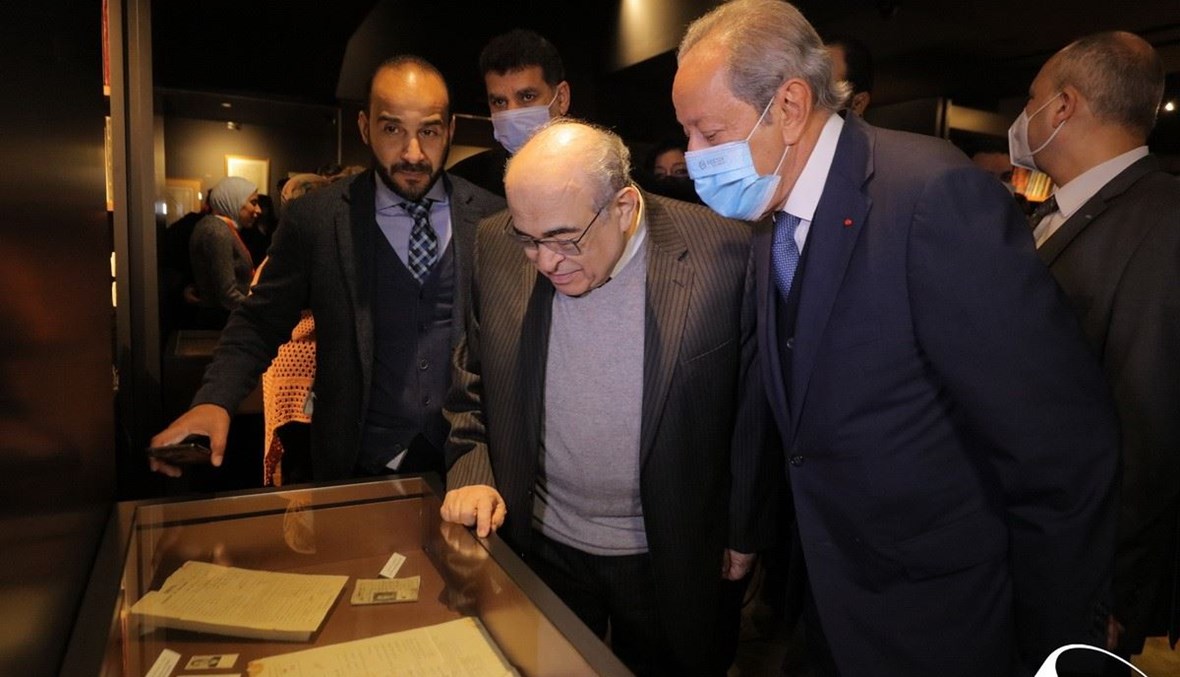 افتتاح معرض محمد حسنين هيكل بمكتبة الإسكندرية