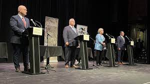 المناظرة الأولى لقادة الأحزاب المتنافسة في السباق الانتخابي في أونتاريو