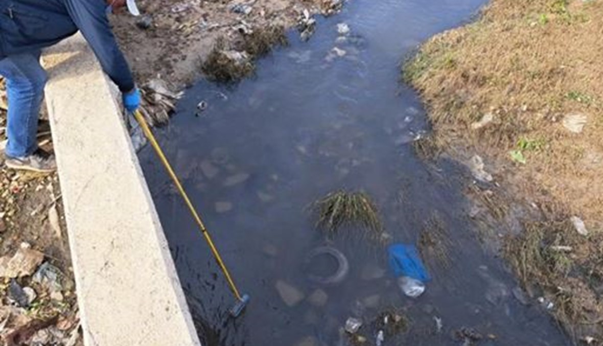 المصلحة الوطنية لنهر الليطاني ترصد بدء تفشّي الكوليرا في حوضه الأعلى