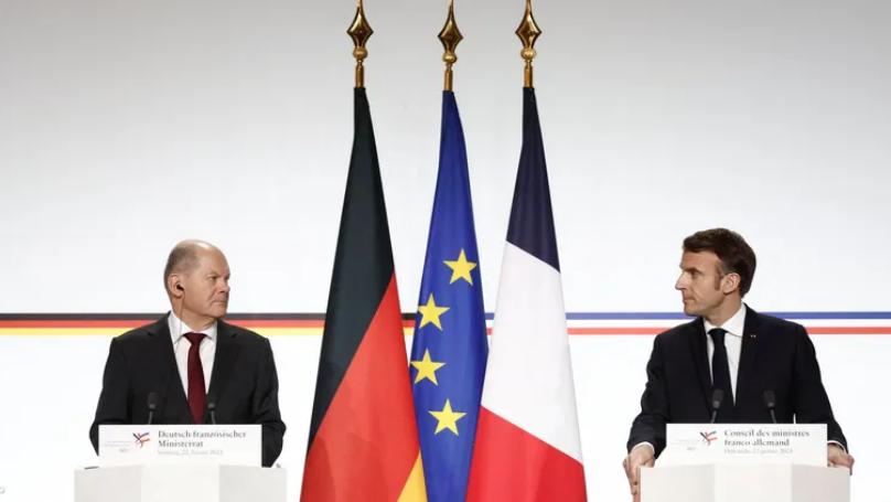ألمانيا وفرنسا تتعهدان بدعم عسكري مستمرّ لأوكرانيا