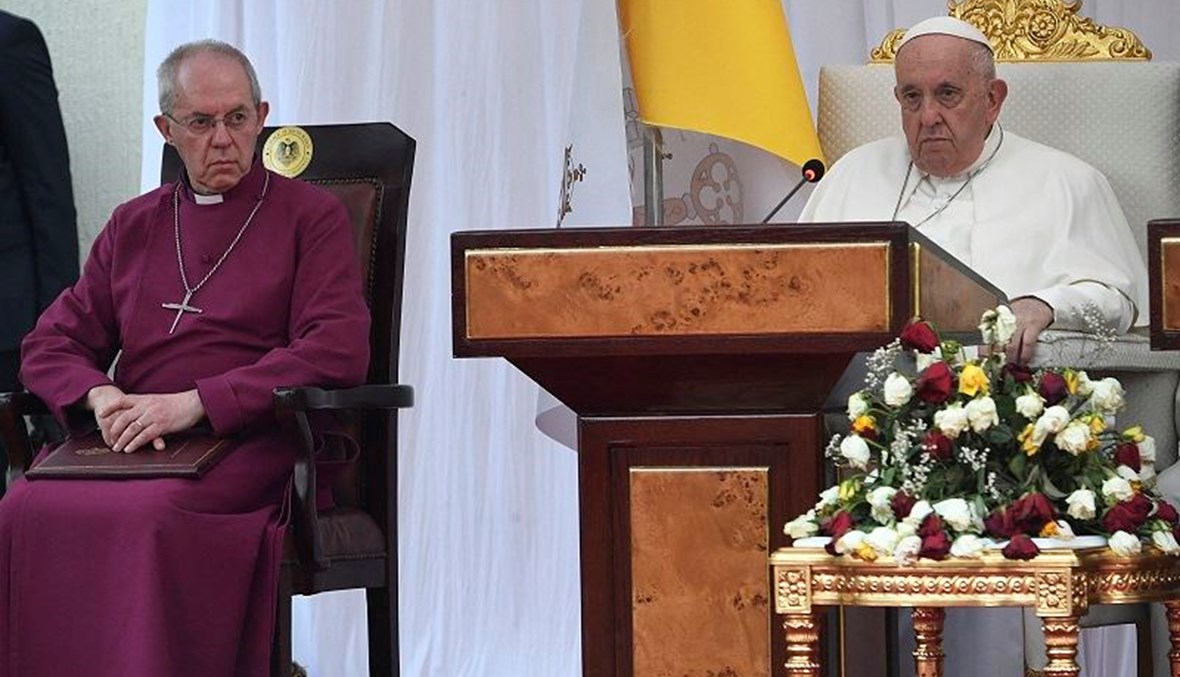 البابا فرنسيس يلتقي النازحين بسبب الحرب في جنوب السودان