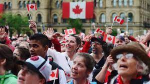 خُطب واحتفالات وقسم الجنسية بمناسبة عيد كندا الوطني