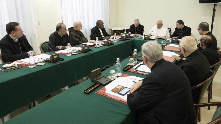 بيان لدار الصحافة التابعة للكرسي الرسولي حول اجتماع مجلس الكرادلة بحضور قداسة البابا