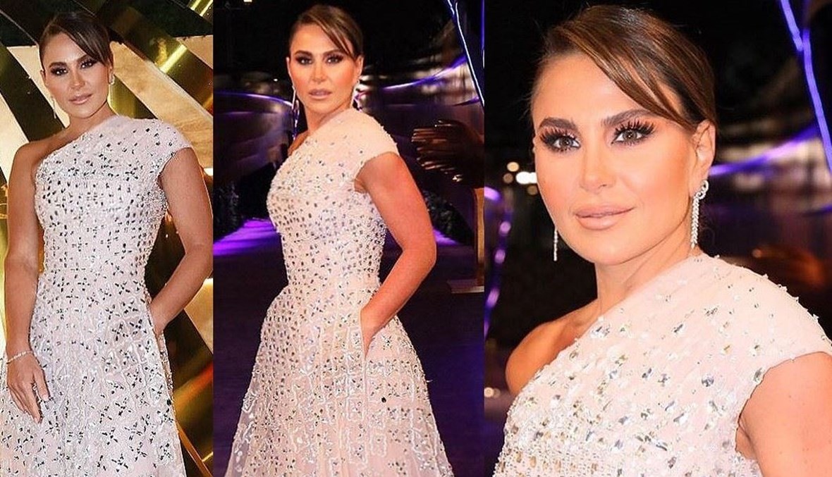 إطلالة مميّزة لـ ديمة قندلفت بلمسات لبنانية في "Joy Awards" (صور وفيديو)