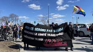 مظاهرة في مونتريال في اليوم العالمي للمتحوّلين جنسيا