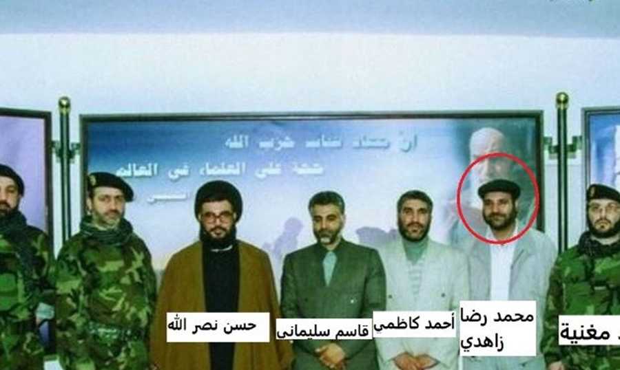إعلام إيراني ينشر صورة تجمع "زاهدي" الذي اغتالته إسرائيل مع "نصر الله"!