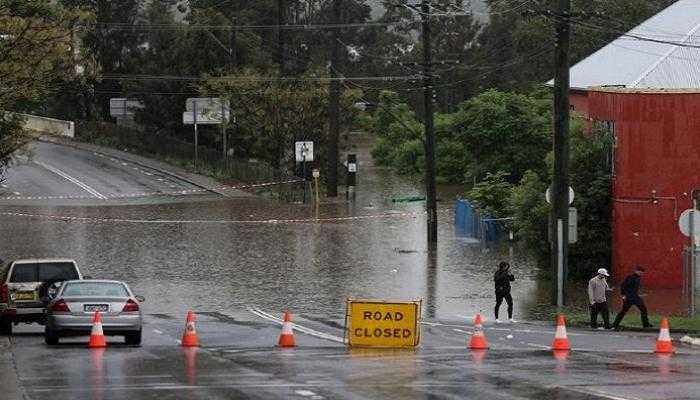 فيضانات وعمليات إنقاذ بسبب أمطار غزيرة شرق أستراليا