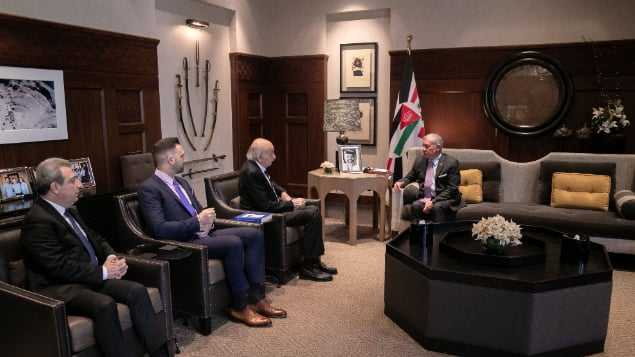 جنبلاط التقى الملك الأردني... وتأكيد على أهمية استقرار لبنان وعدم توسع دائرة الصراع بالإقليم