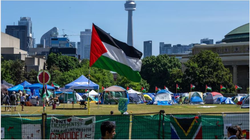 أمر قضائي بإزالة المخيم الاحتجاجي في جامعة تورونتو