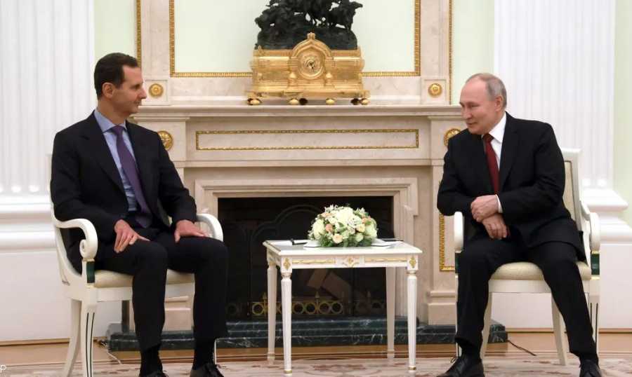 بوتين يستقبل الرئيس السوري في الكرملين