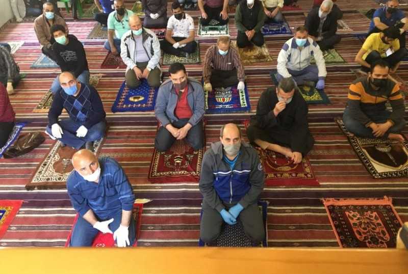 تدابير واجراءات رافقت فتح المساجد في اقليم الخروب لصلاة الجمعة